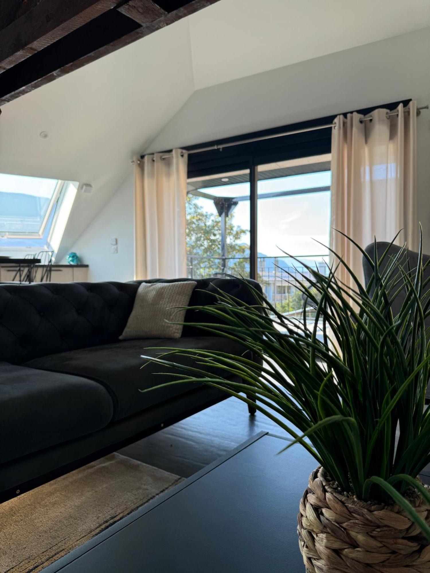 Magnifique Appartement Vue Lac - 5 Personnes Voglans 외부 사진
