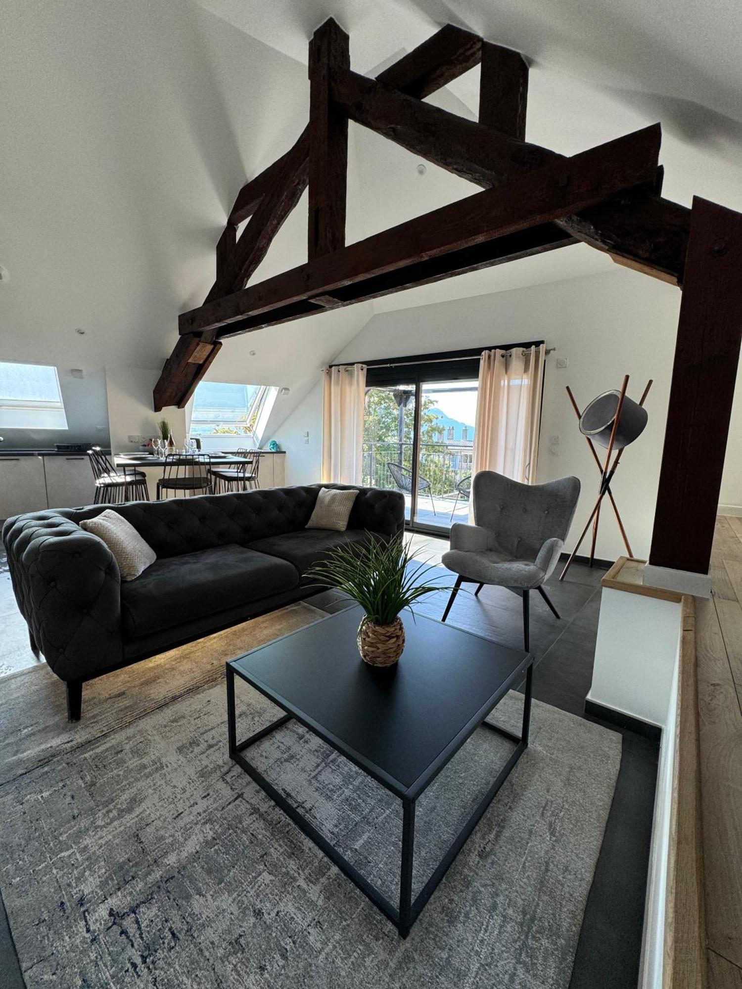 Magnifique Appartement Vue Lac - 5 Personnes Voglans 외부 사진